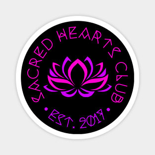 Sacred Hearts Club Circular Logo Magnet